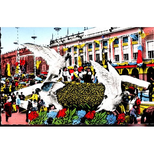 Carte Postale De Nice (Alpes Maritimes) Carnaval 74 : Le Char Des Reines