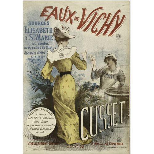 Affiche Vichy Cusset