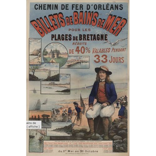 Affiche Bretagne