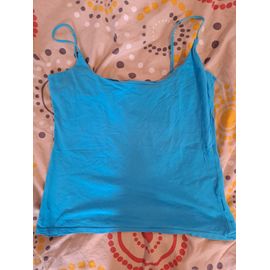 Débardeur Bleu Femme