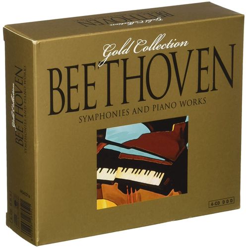 Gold Collection Beethoven - Symphonies And Piano Works - Box 4 Cd - Import Italy Edition ( P ) 2007 Classic Art