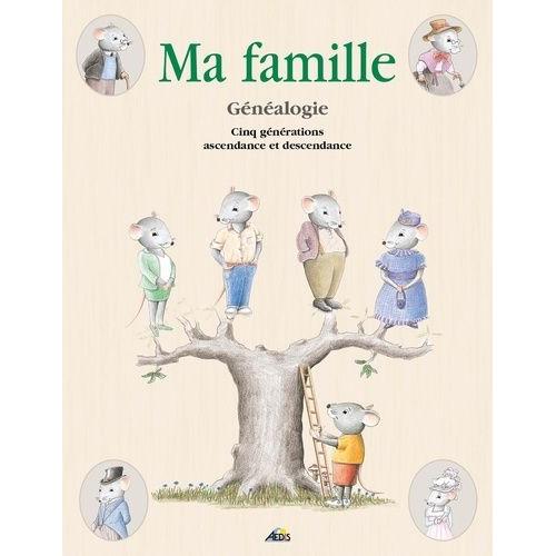 Ma Famille - Généalogie Cinq Générations, Ascendance Et Descendance