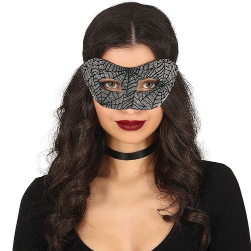 Masque Toile D'araignée Noire