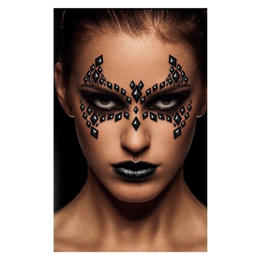 Bijoux Adhésifs Visage Chauve-Souris
