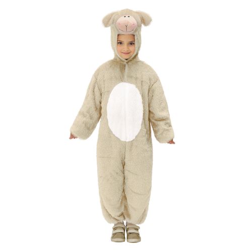 Déguisement Mouton Beige Et Blanc Enfant - Taille: 5-7 Ans (128 Cm)