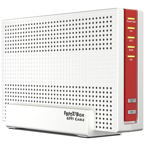 AVM Fritz! Box 6591 Câble sans fil AC + N Router DOCSIS 3.1 Câble de répondeur modem