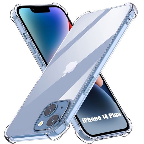 Coque Silicone Pour Iphone 14 Plus (6,7'') Protection Tpu Transparente Ultra Slim