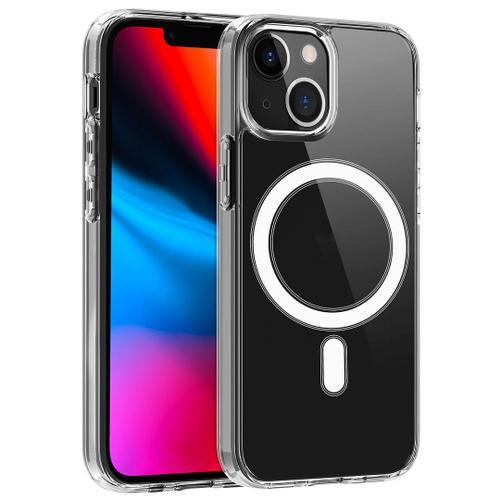 Coque Silicone Avec Anneau Magnetique Pour Iphone 13 Mini (5.4'')