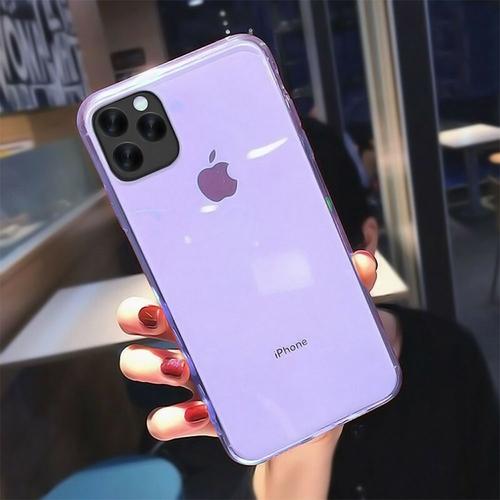 Coque Luxe Clair Pour Iphone 13 Mini Violet