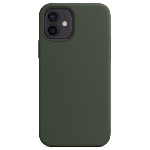 Coque Silicone Pour Iphone 13 (6,1'') Vert Nuit
