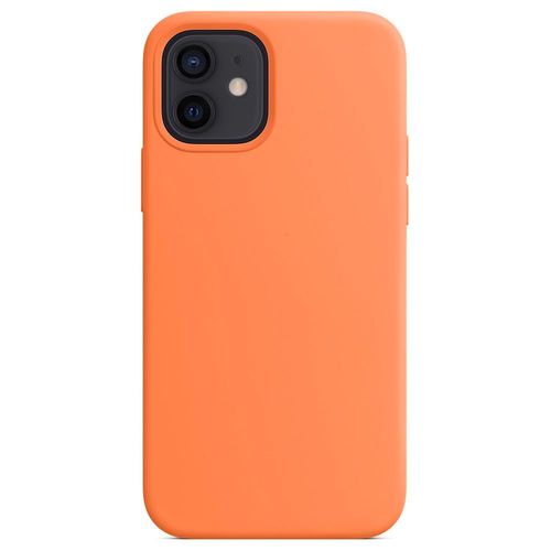 Coque Silicone Ultra Slim Pour Iphone 13 Mini (5,4'') Orange