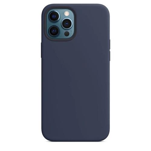 Coque Pour Iphone 13 Pro (6,1'') Silicone Slim Bleu Marine