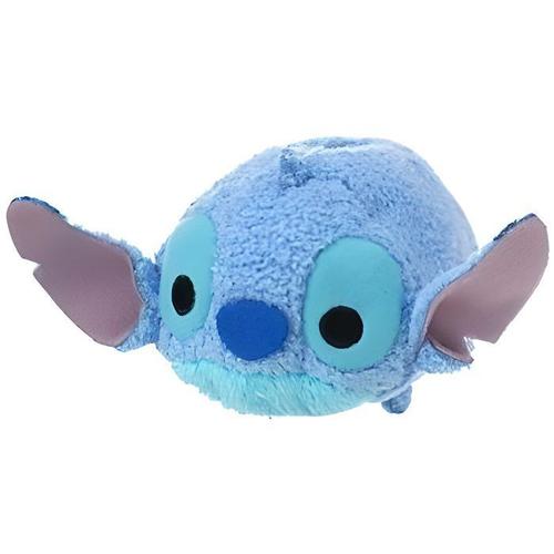 Peluche Disney Tsum Tsum - Stitch - Mixte - Bleu Et Violet - 0 Mois - Naissance - Intérieur - Piles