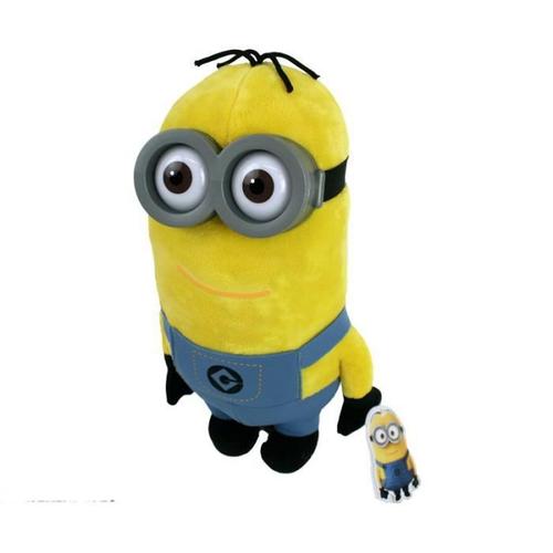 Minion Peluche Yeux Plastique 30 Cm 3 Poils