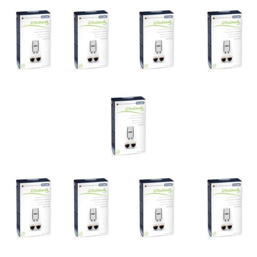 Lot de 9 EcoDecalk mini 100ml Cafetière Expresso (5513295981 DELONGHI SIMAC)