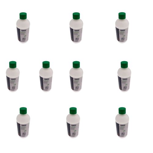 Lot de 10 détartrants 500ml ECODECALK Cafetière Expresso (5513296041 BEKO DELONGHI)