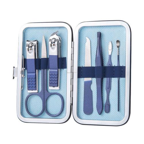 Kit De Manucure Pour Femmes Et Hommes, Coupe-Ongles En Acier Inoxydable, Kit De Toilettage Portable De Voyage, Soins Du Visage, Des Cuticules Et Des Ongles