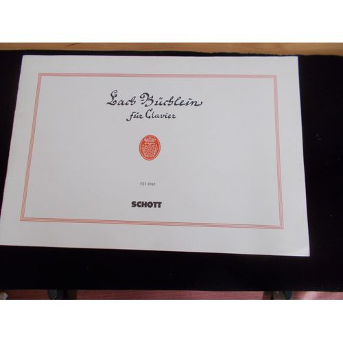 Bach-Büchlein Für Clavier - Little Bach Book For The Piano - Ed 3945