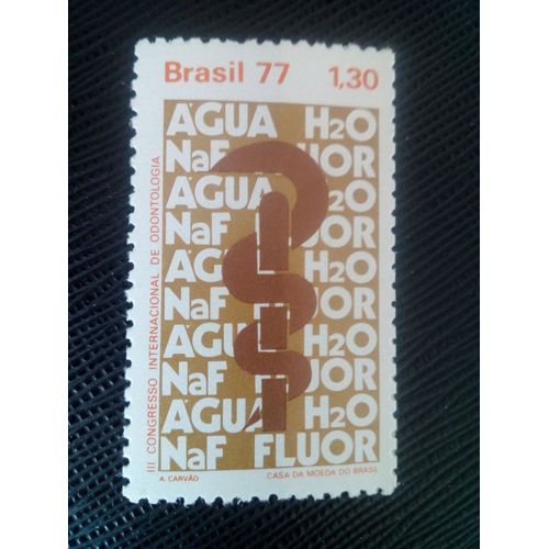Timbre Bresil Y T 1265 Congrès National De Médecine Dentaire 1977 ( 140906 )