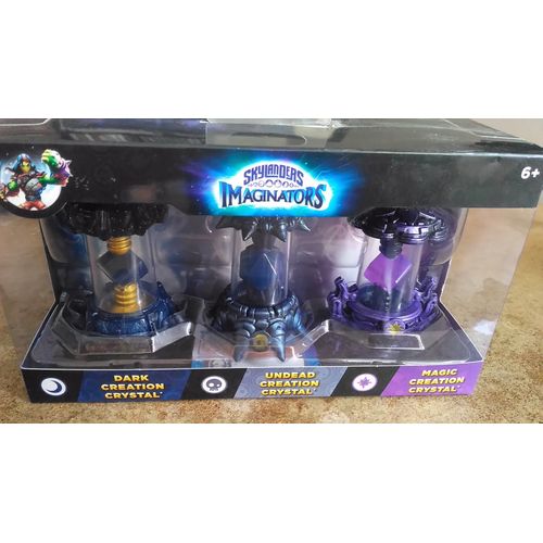 Skylanders Imaginators - Pack 3 Cristaux (Dark/Undead/Magic)