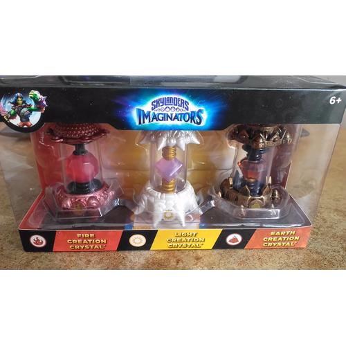 Skylanders Imaginators - Pack Cristaux (Fire/Light/Earth)