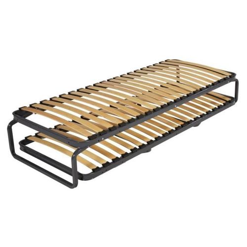 Ensemble Gigogne - Ebac - 80x190 - Gain De Place - Sommier Escamotable