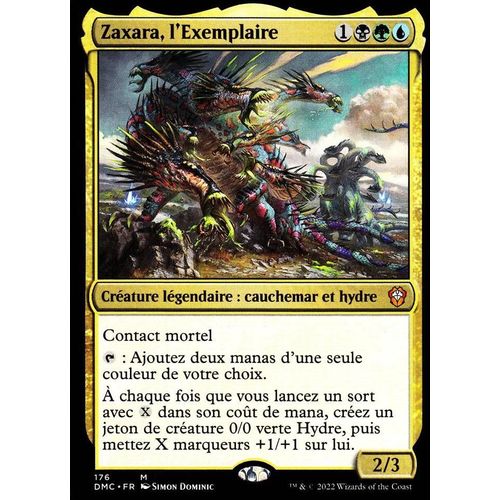 Zaxara L' Exemplaire - Magic - Deck Commander Dominaria Uni - M - 176