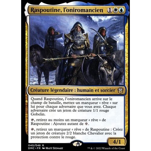 Raspoutine L'oniromancien - Magic - Deck Commander Dominaria Uni - R - 40