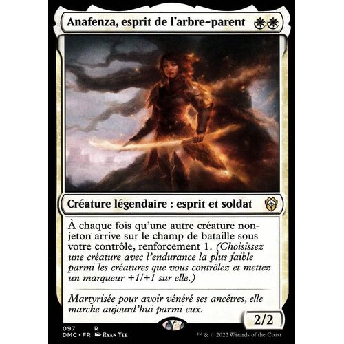 Anafenza Esprit De L'arbre- Parent - Magic - Deck Commander Dominaria Uni - R - 97