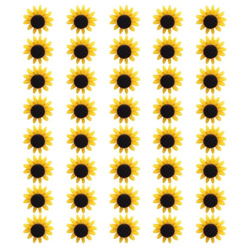 Panneau Mural En Liège Tournesol, 40 Pièces, Punaises De Bureau, École, Mignon, Punaises De Pouce, Reliure De Carte, Fournitures Réutilisables Avec Boîte De Rangement Suspendue