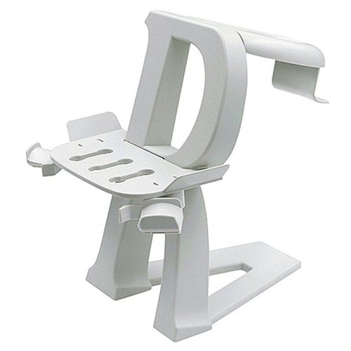 Support De Casque Vr, Support De Stockage De Contrôleur De Jeu, Support De Contrôleur Tactile, Support De Moniteur De Casque Pour Oculus Quest 2 Vr, Blanc