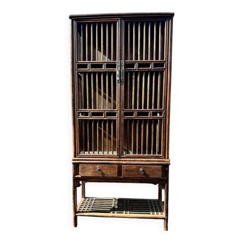 Meuble De Lettr Chine Vers 1900 En Bois Exotique Bois