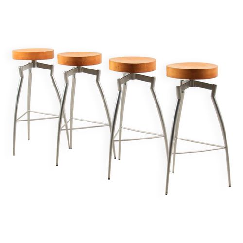 4 Tabouret De Bar Alice Bois