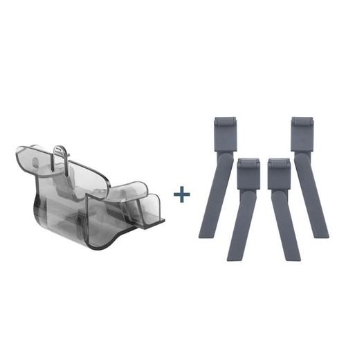 Kit De Train D'atterrissage Pliable Rehausseur Jambes D'atterrissage, Couvercle D'objectif, Capuchon De Protection, Anneau D'hélices Lame Pour Xiaomi Fimi X8 Se Drone Rc 1 Ensemble-Générique