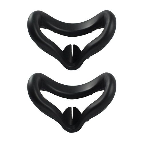 Cache-¿Il En Silicone Souple Anti-Transpiration Pour Oculus Quest 2 Lunettes, Lavable Et Antidérapant, Accessoire De Casque Vr Noir