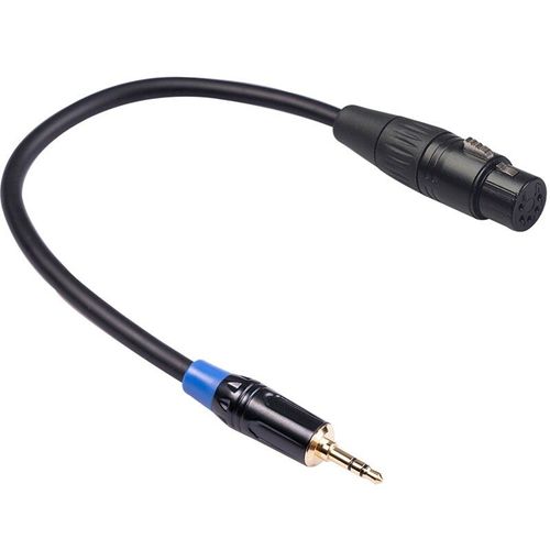 Câble Jack Audio stéréo XLR (mâle) de 3.5Mm, câble d'extension Audio vers XLR (0.3M)