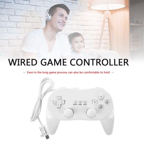 Manette De Jeu Filaire Classique Pour Nintendo Wii, Ensemble D'accessoires De Divertissement, Manette De Jeu, Télécommande, Joystick
