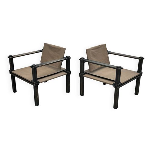 Fauteuils Vintage Marron