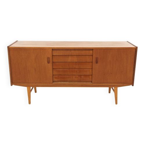 Enfilade Scandinave En Teck Sude 1960 Bois