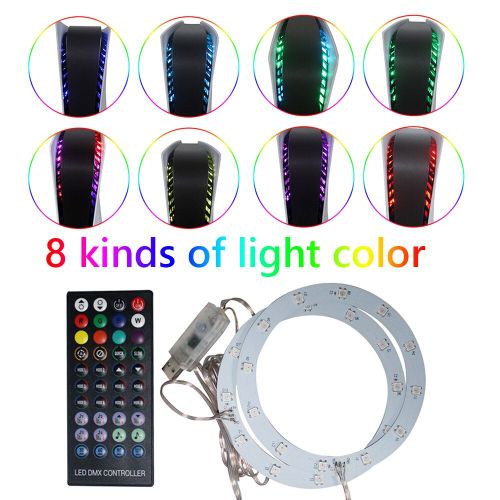 Lumière D'ambiance Rgb 5v 8 Couleurs, Application Usb, Télécommande De Console De Jeu, Accessoires Pour Ps5, Panneau D'éclairage Hôte Créatif
