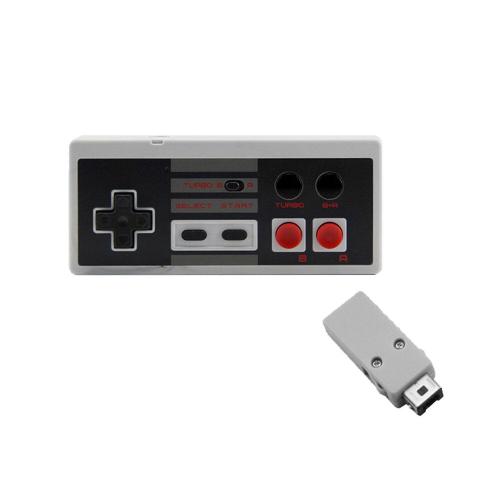 Manette De Jeu Sans Fil 2.4ghz, Joystick, Pour Consoles De Jeux Vidéo Nes Mini Classic Edition, Accessoires