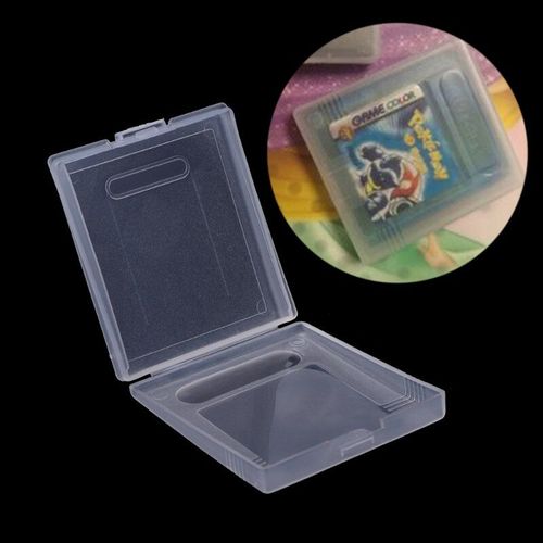 5x Étui Pour Cartouche De Jeu En Plastique Transparent, Housse Anti-Poussière Pour Nintendo Game Boy Couleur Gbc