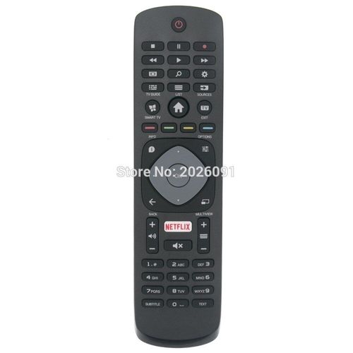 Télécommande originale pour PHILIPS NETFLIX TV 58PUS6809/12 58PUK6809/12 65PUS8601 65PUS8901/12 65PFK6520/12 65PFT6520