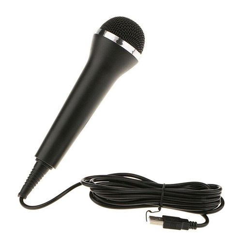 Microphone Portable Avec Haut-Parleur Filaire Usb, Accessoire De Jeu Universel, Compatible Avec Switch/Ps4/Ps3/2/5