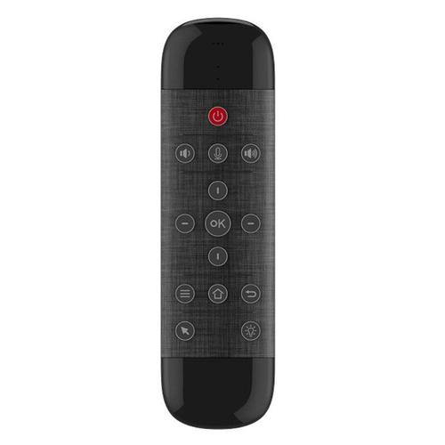 W2pro télécommande vocale 2.4G sans fil Air Mouse Gyroscope contrôleur de clavier pour Smart TV projecteur ordinateur