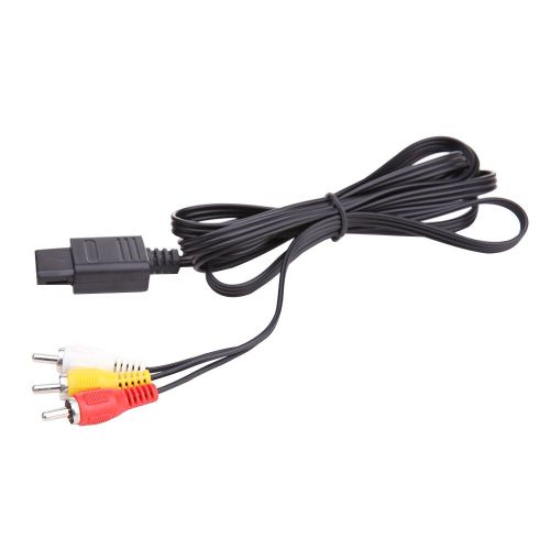 Câble Audio Vidéo A/V Pour Nintendo 64 N64 Gamecube Ngc Snes Sfc Av