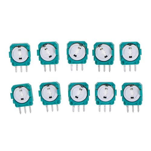 10 Pièces/Lot, Module De Capteur De Potentiomètre De Joystick Analogique 3d, Résistances D'axe Pour Contrôleur Ps4, Micro Interrupteur De Remplacement De Haute Qualité