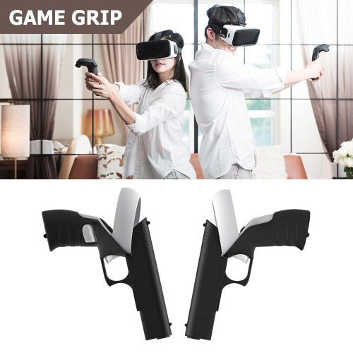 Pistolet de jeu Vr Portable pour Oculus Quest 2 contrôleurs, étui à pistolet pour enfants, fesse confortable, cadeau de Festival