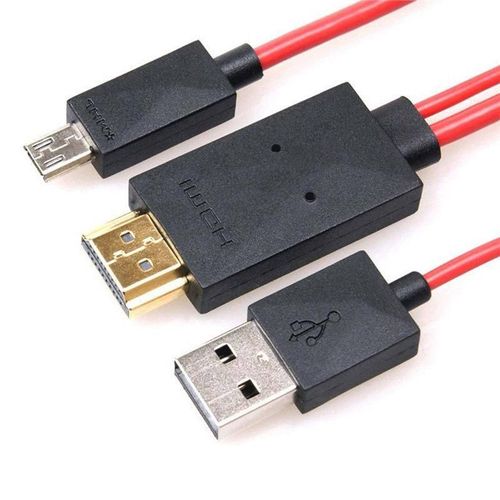 Adaptateur Micro USB 11 broches vers HDMI pour HDTV, pour téléphone Android, câble vidéo 1080p HD pour Samsung Galaxy AV