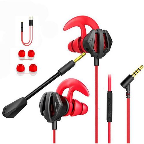 Casque De Jeu Avec Contrôle De Volume, Écouteurs Avec Microphone, Pour Pubg, Ps4, Csgo